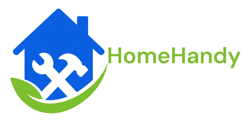 HomeHandy banner with a home maintenance mark and green wordmark.