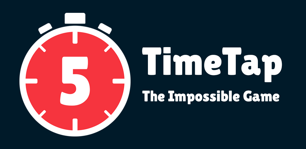TimeTap gameplay screens and timing challenge interface.
